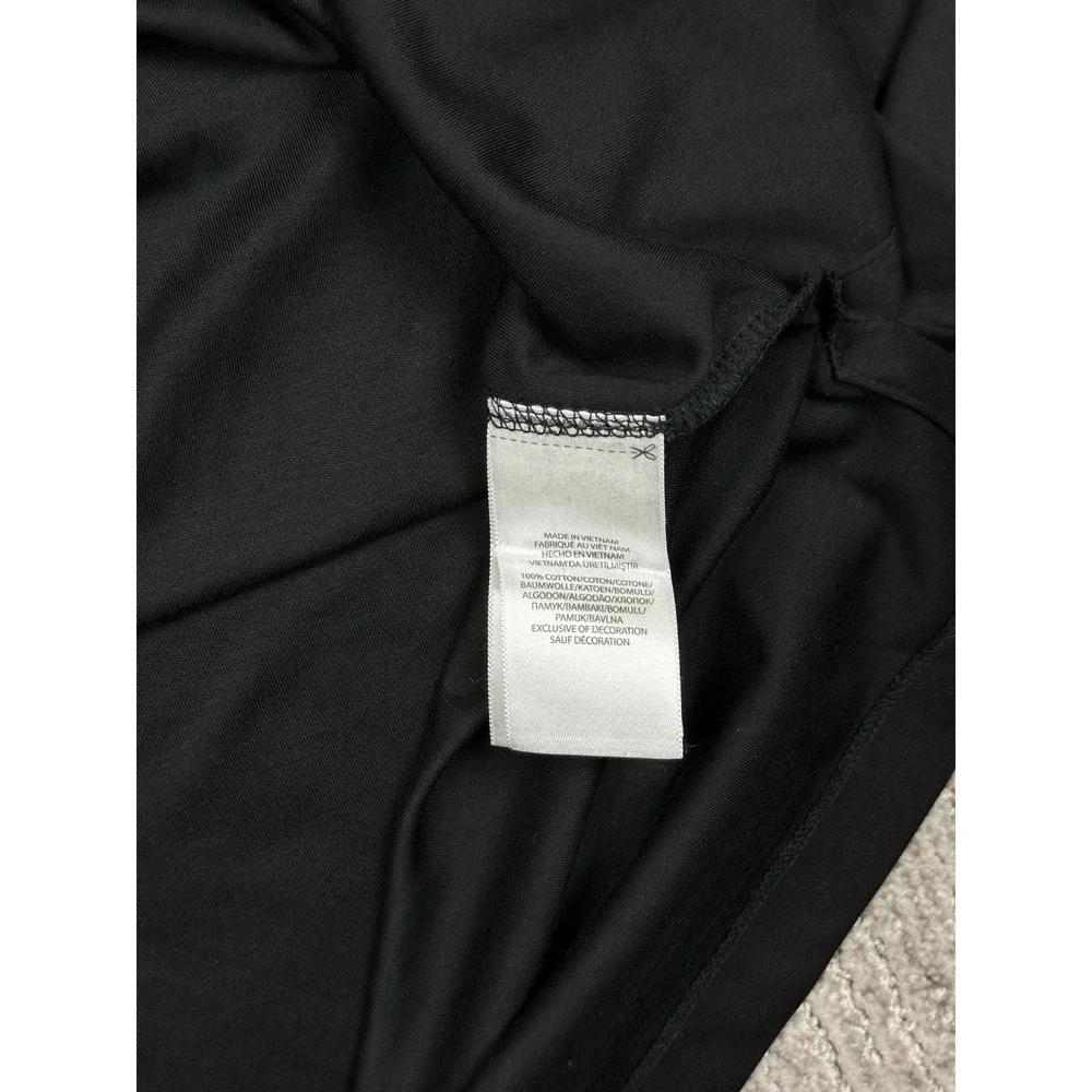 Polo Ralph Lauren Mens XLT Long Sleeve Polo Shirt Black Flesh Pony Cotton NWT